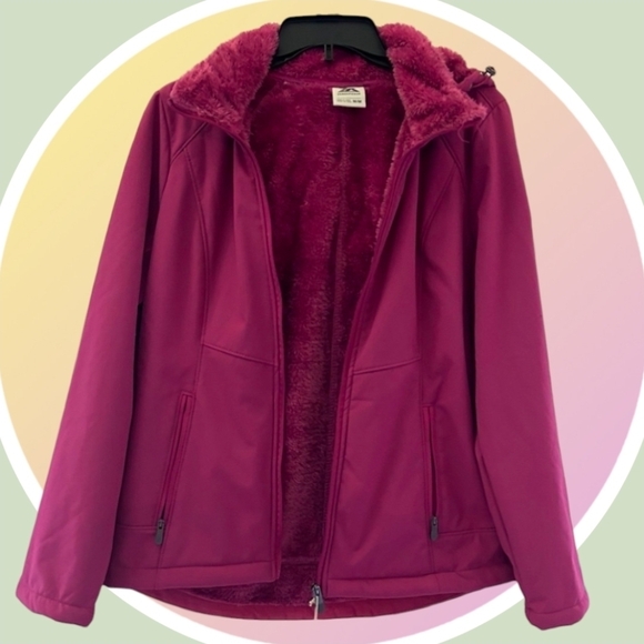 NWT XXL Plush Brushed Fleece Lined Weather Resistant Jacket 3 Colors - Picture 3 of 16